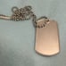 Gucci Dog Tag Necklace