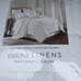 COLCHA LINENS Cambric White Comforter Super Queen