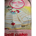 Wilton Sugar Plum Fairy Bell Cake Pan 1971 Christmas, Wedding Aluminum set of 2