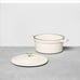 Hearth & Hand .5 Enameled Cast Iron Mini Dutch Oven Cream