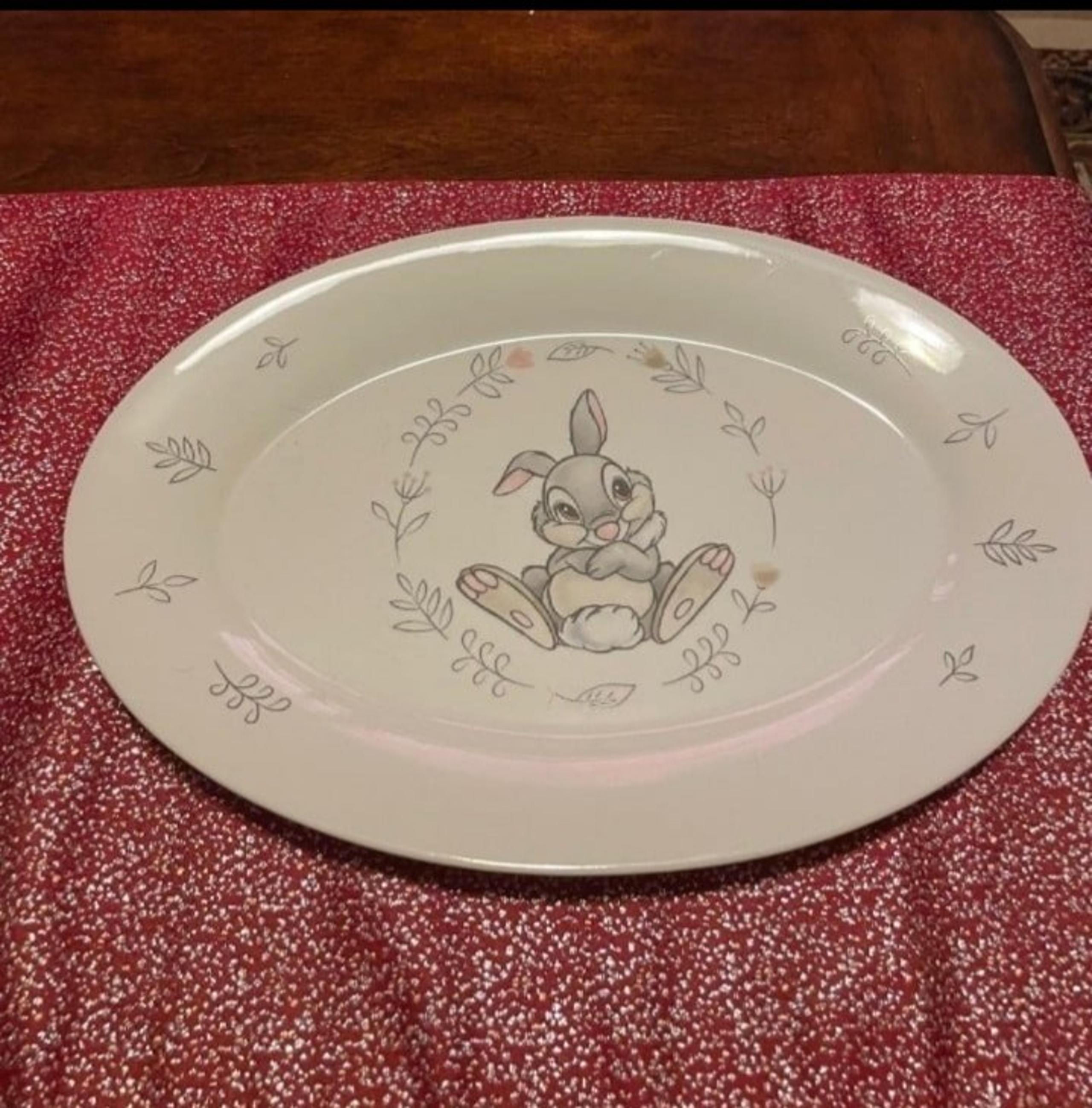 Disney Thumper Ceramic Oval Serving Platter
