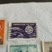 LOT OF 6 VINTAGE USPS POSTAGE STAMPS