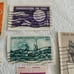LOT OF 6 VINTAGE USPS POSTAGE STAMPS