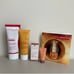 CLARINS LUXURY BUNDLE BODY FIT + EXFOLIATING + EYE SERUM + FIRMING NUIT