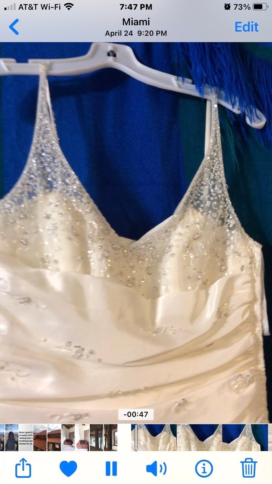 St Patrick wedding dress