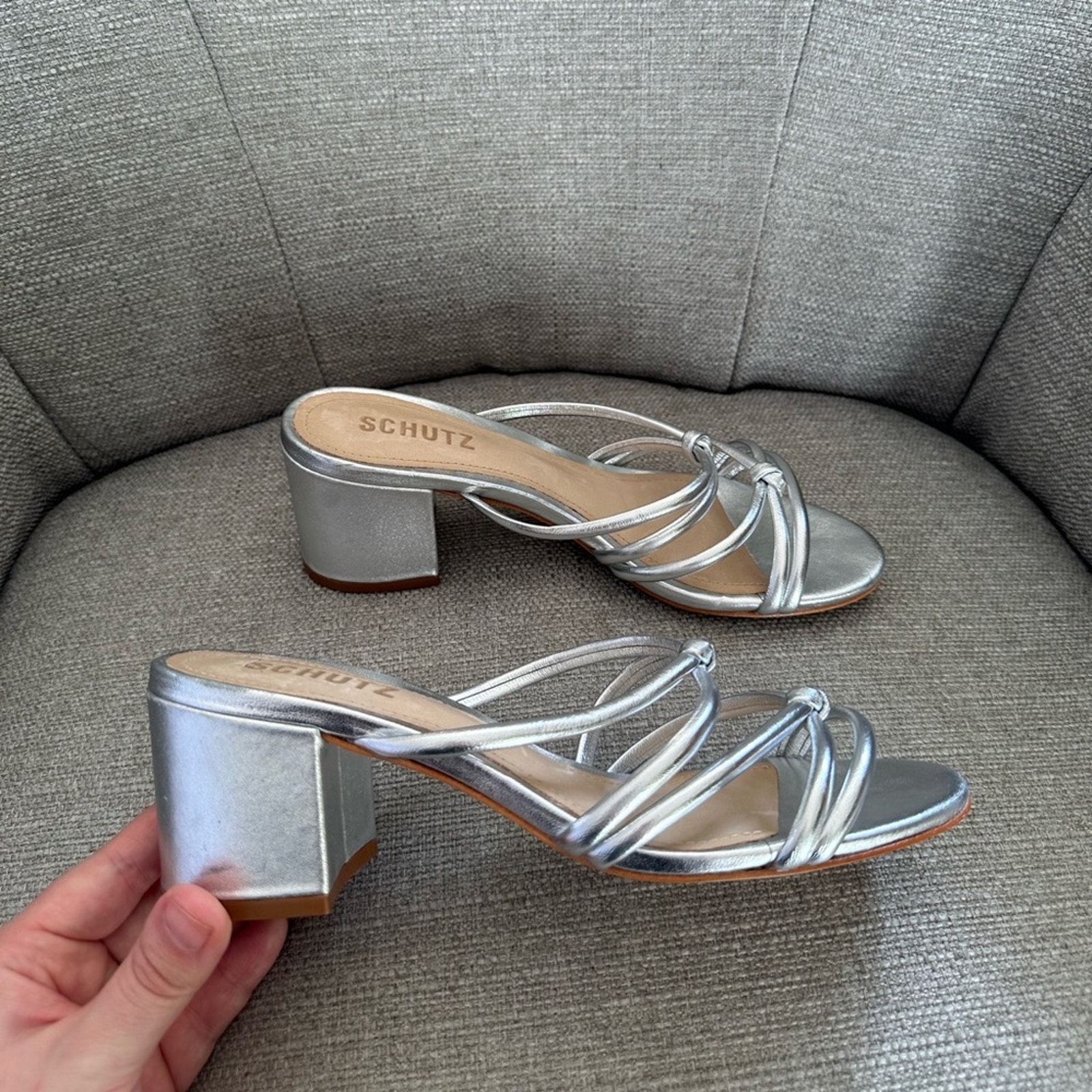 NWOT: Schutz Princey Straps Sandal