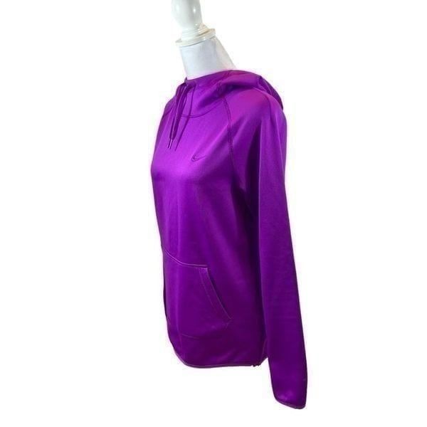 Ladies Nike Therma Fit Purple Fleece Lined Hoodie Size XS