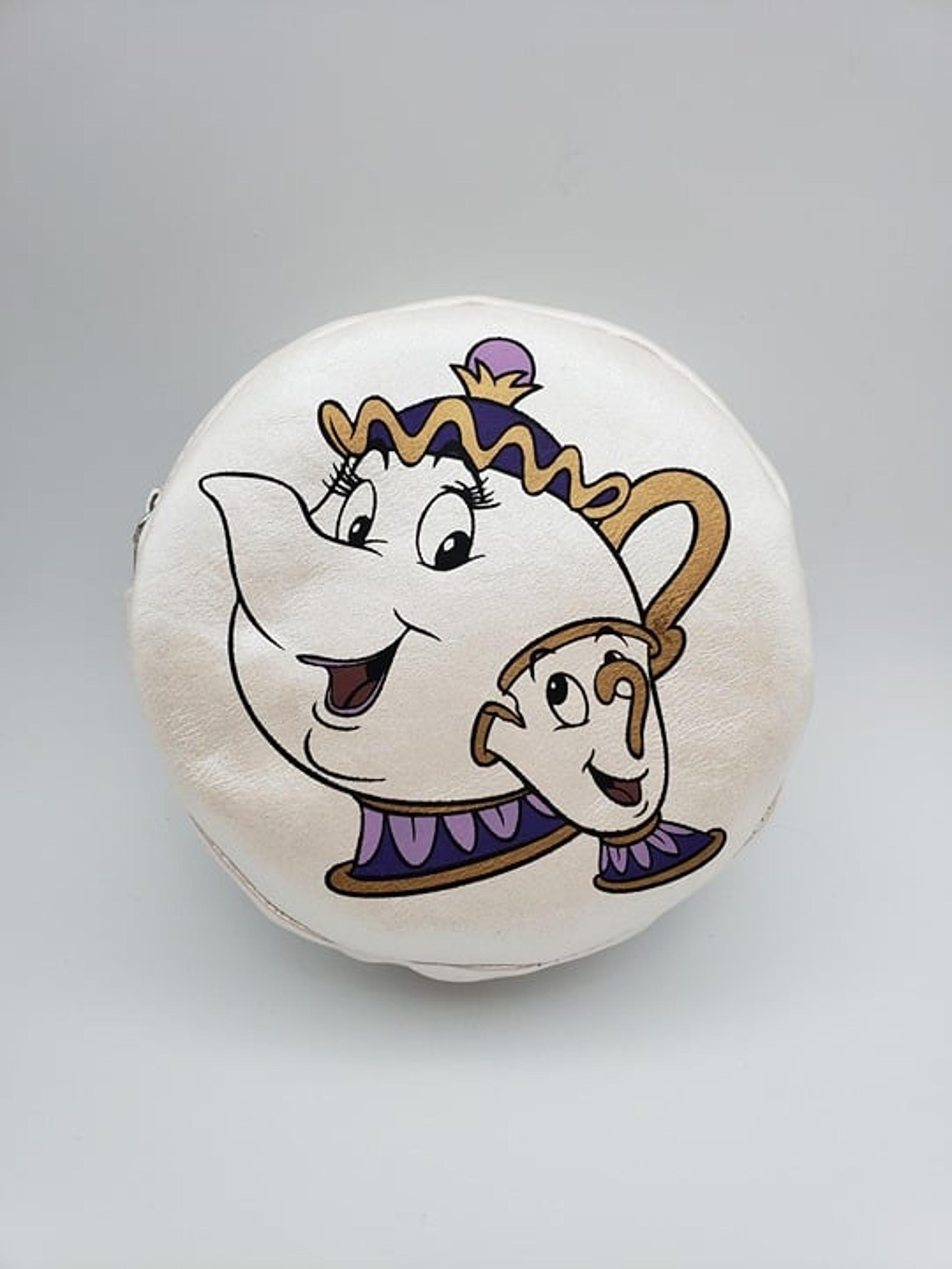 Danielle Nicole Beauty and the Beast Mrs. Potts and Chip Cosmetic Bag