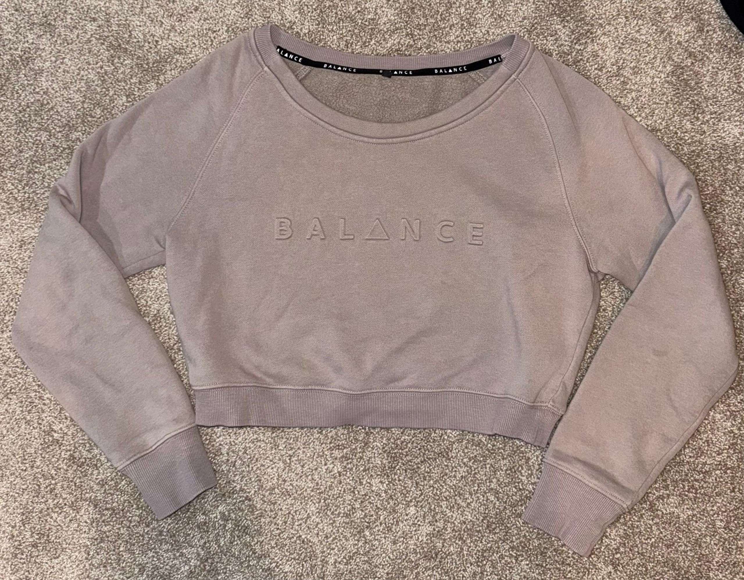 Balance Athletica Vitality Cropped Sweatshirt Small