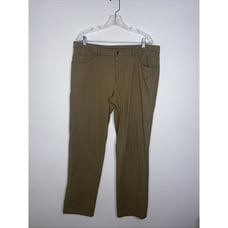Lululemon ABC Classic Pant 5 Pocket Chino Pants Men's Size 38 Tan Khaki