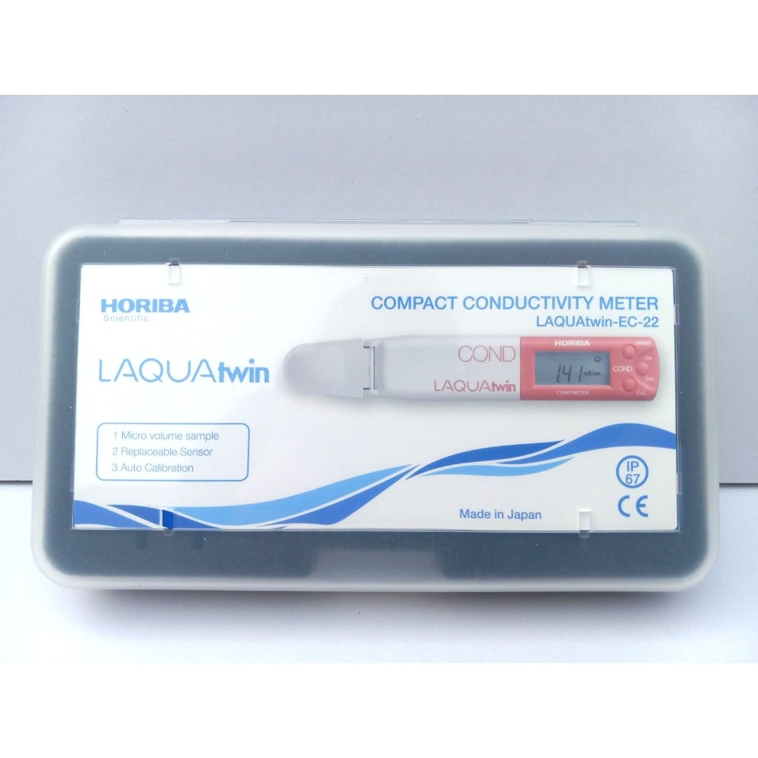 Horiba LAQUAtwin-EC-22 Compact Conductivity Meter WORKS GREAT