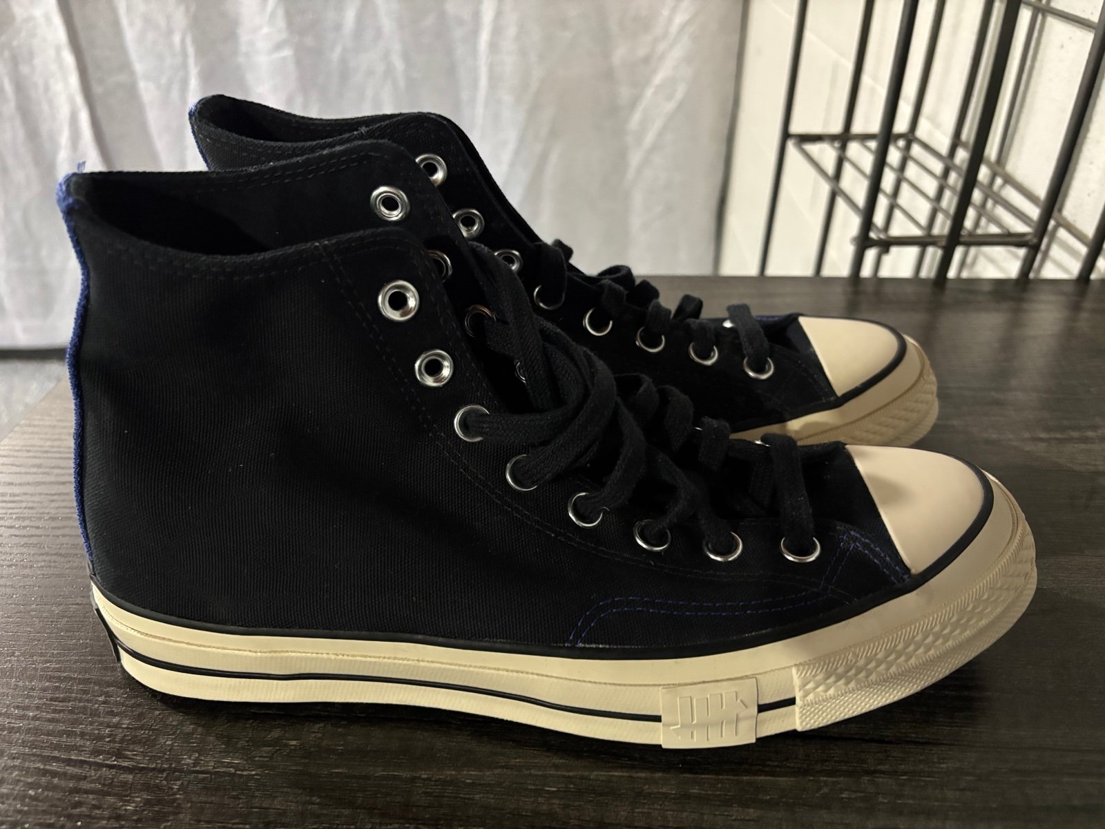 CONVERSE X UNDEFEATED CHUCK 70 HI - BLACK