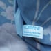 Vintage LORRAINE Floral Kimono Maxi Robe Lace Trim Multicolor Sz.1X Made in USA