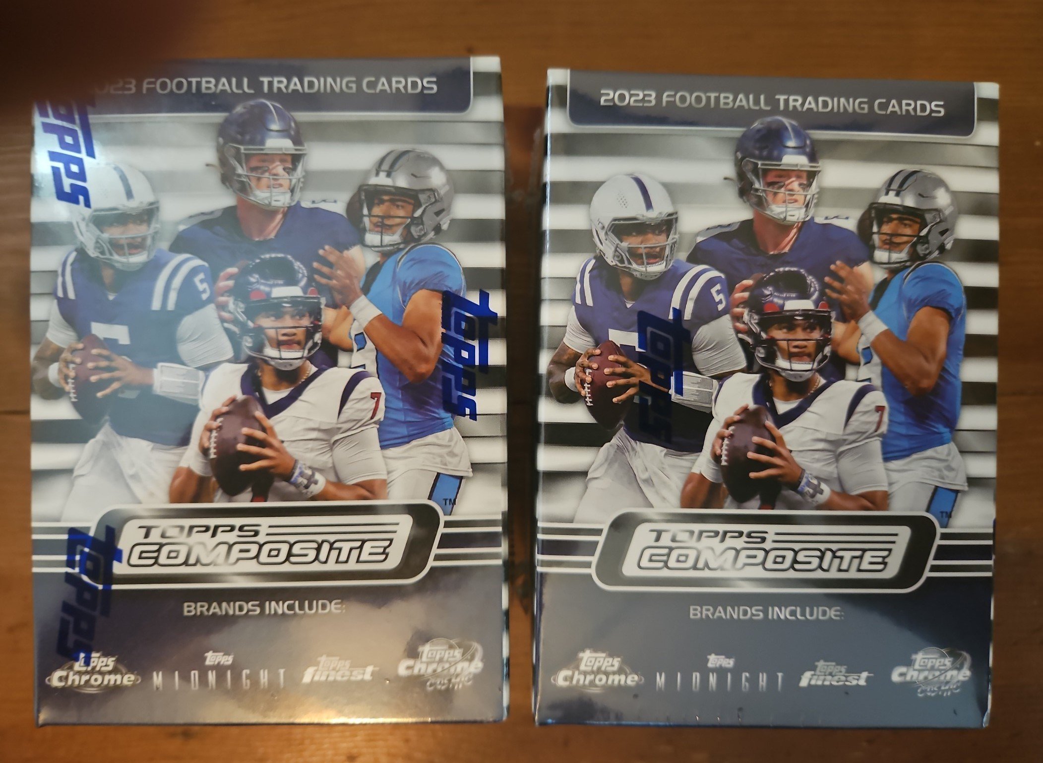 2 blaster box lot 2023 composite football