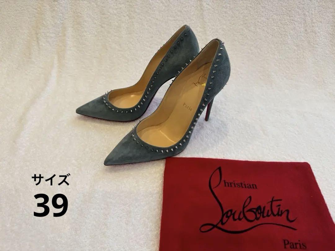 【Unused】Christian Louboutin Studded High Heels