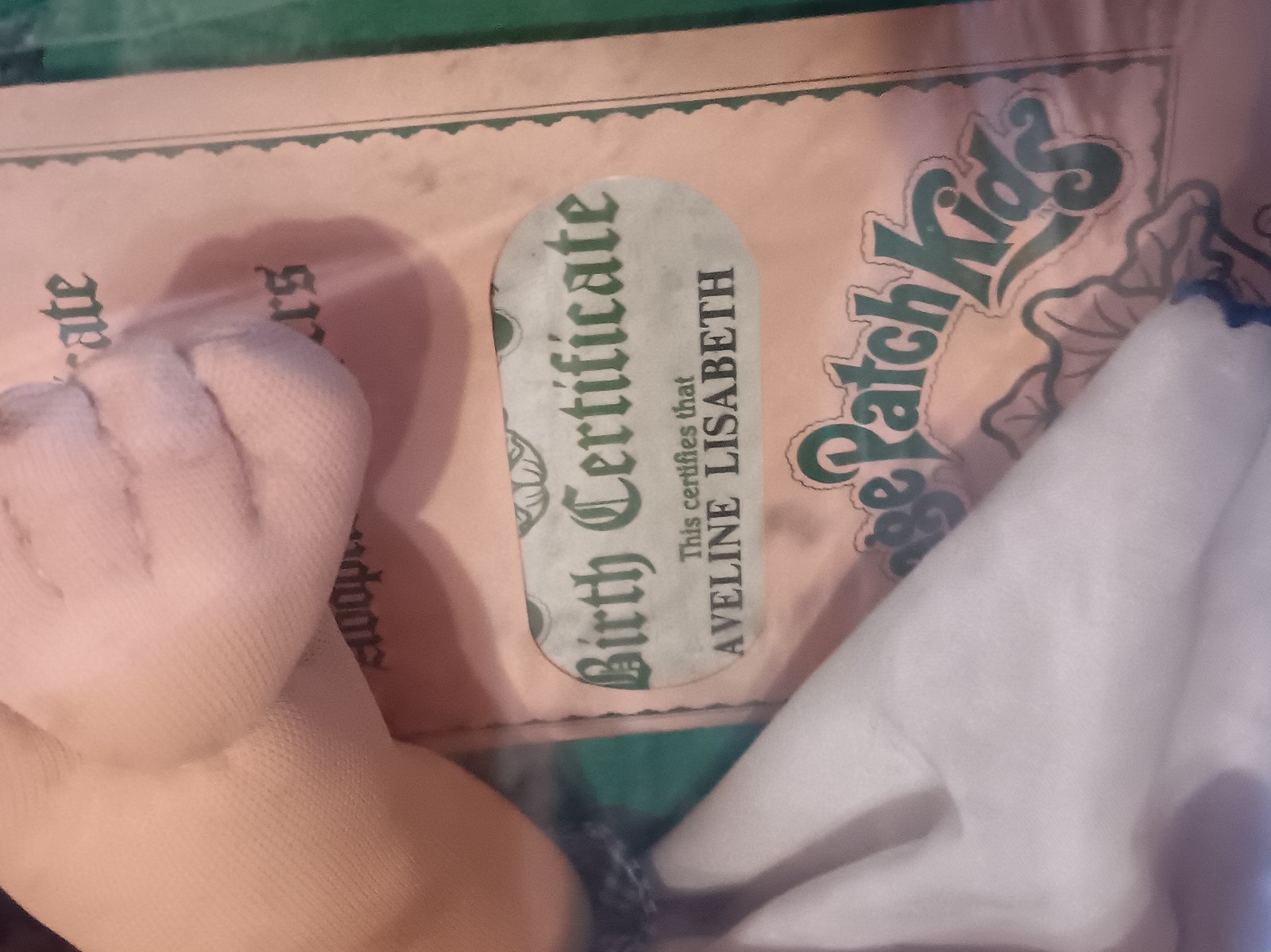 Cabbage Patch Kid - 1984 Aveline Lisabeth