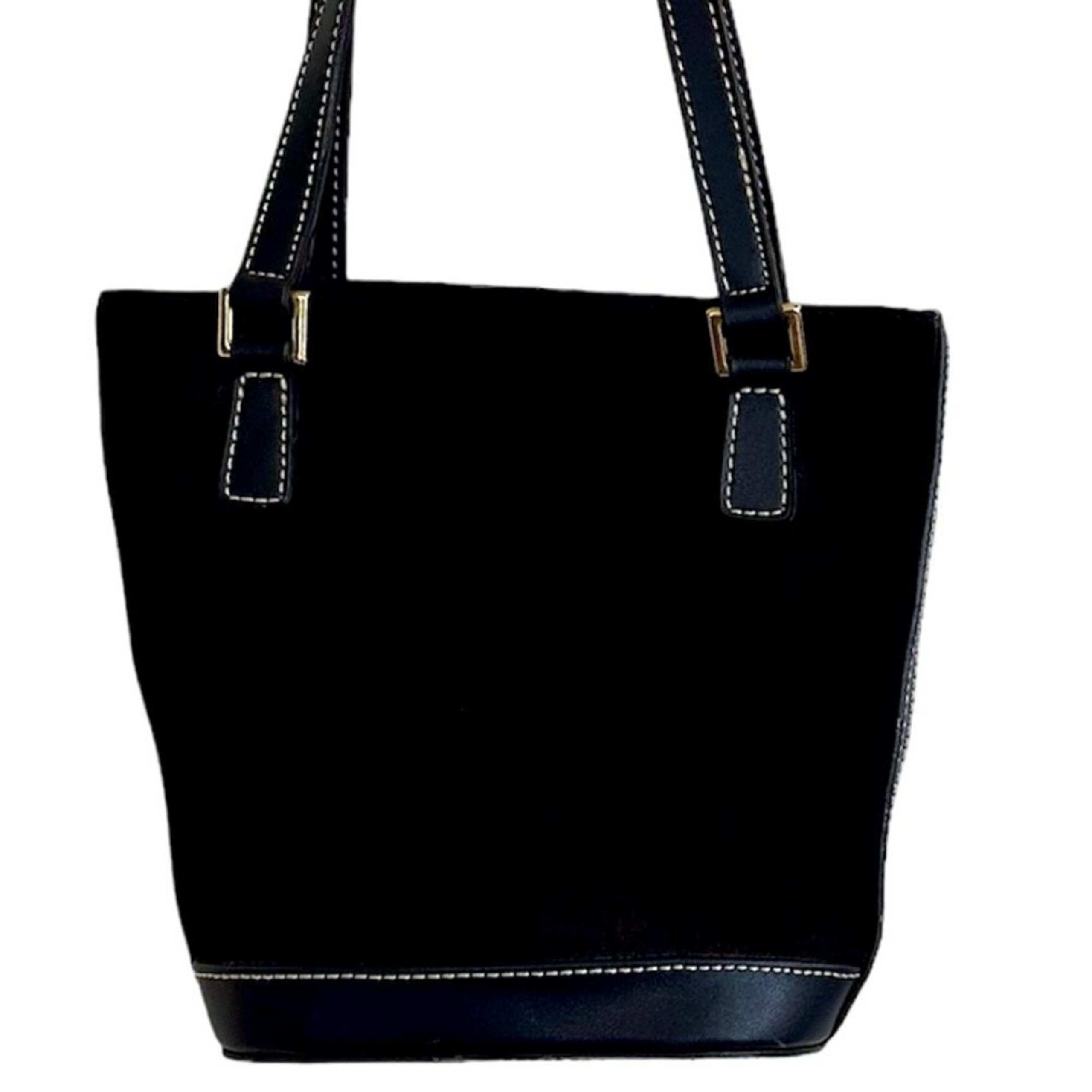 Liz Claiborne black mini tote, 8“ x 7“ x 3“