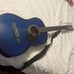 Johnson Acoustic Guitar Blue