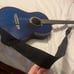 Johnson Acoustic Guitar Blue