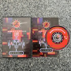 Queensryche: Operation Live Crime (Concert DVD, 1991) Complete W/ Insert | RARE