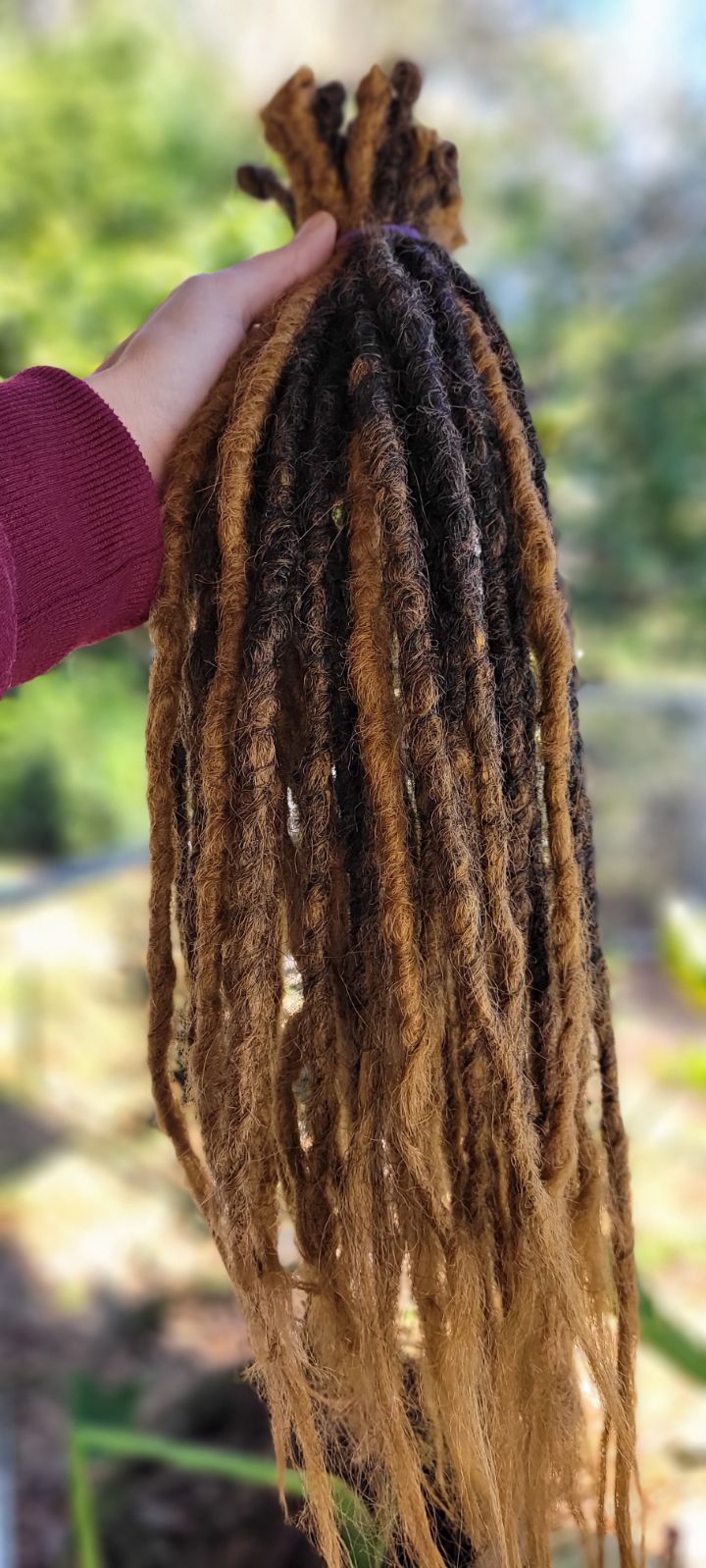 synthetic dreads locs