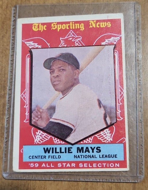 1959 TOPPS #563 Willie Mays