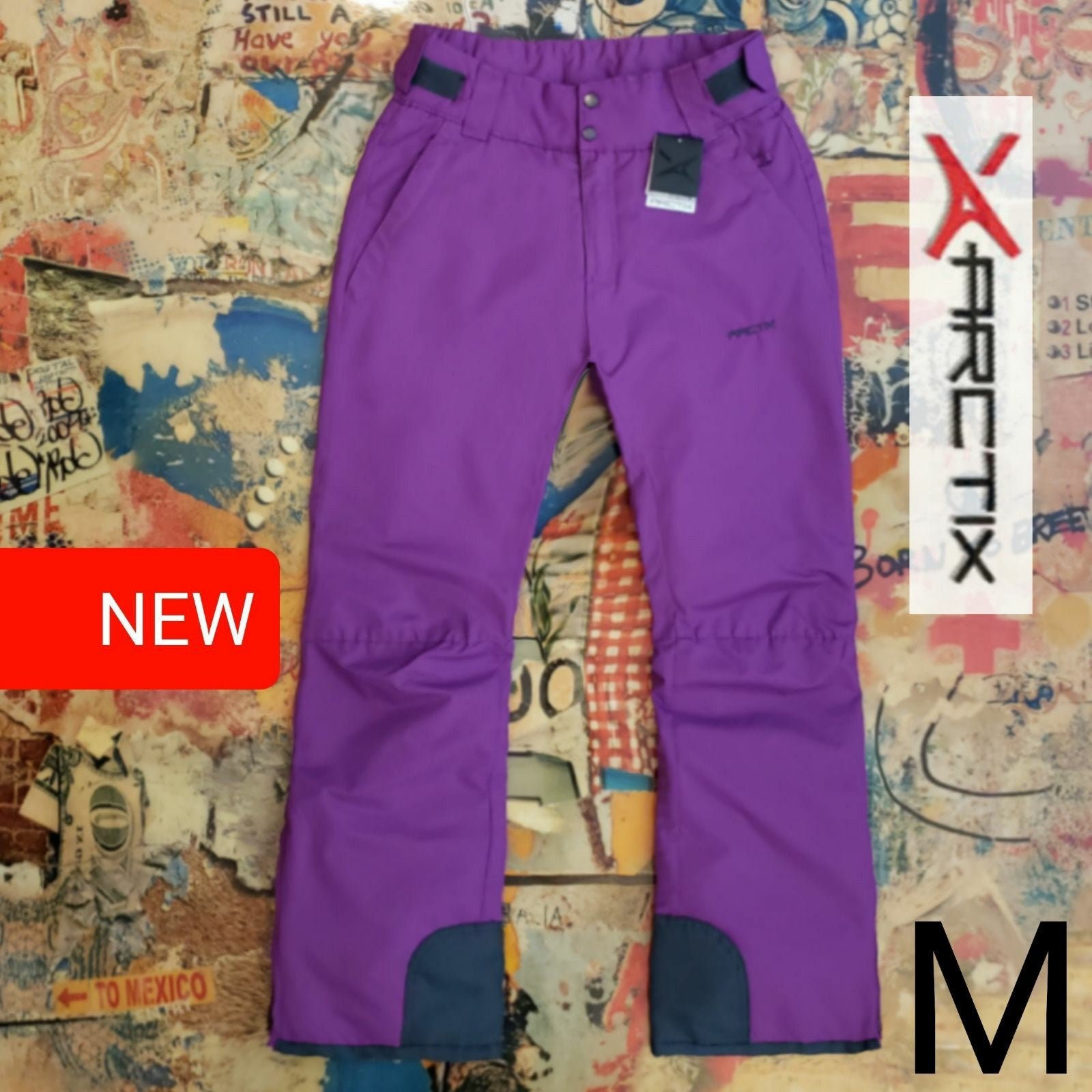 100+ New Womens Amethyst 5K Insulated Snowboard Pant / Ski Pant! M