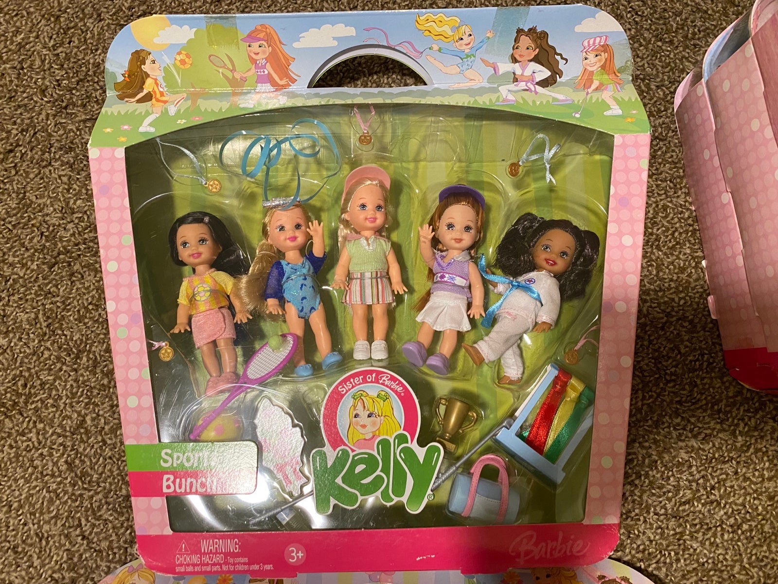 Barbie Kelly Club 5 doll set collectible