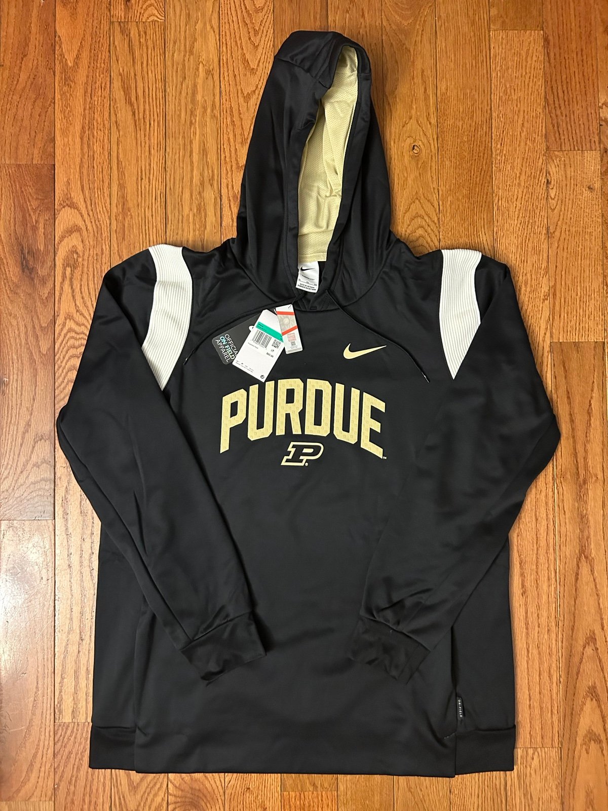 Purdue University Nike On-Field Hoodie Size XL NEW