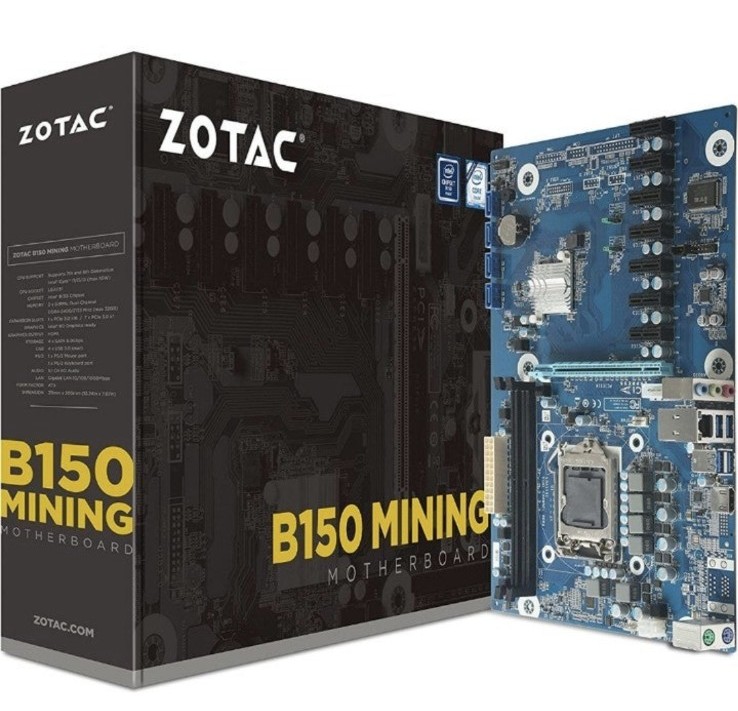 Zotac B150 ATX Motherboard + CPU Fan