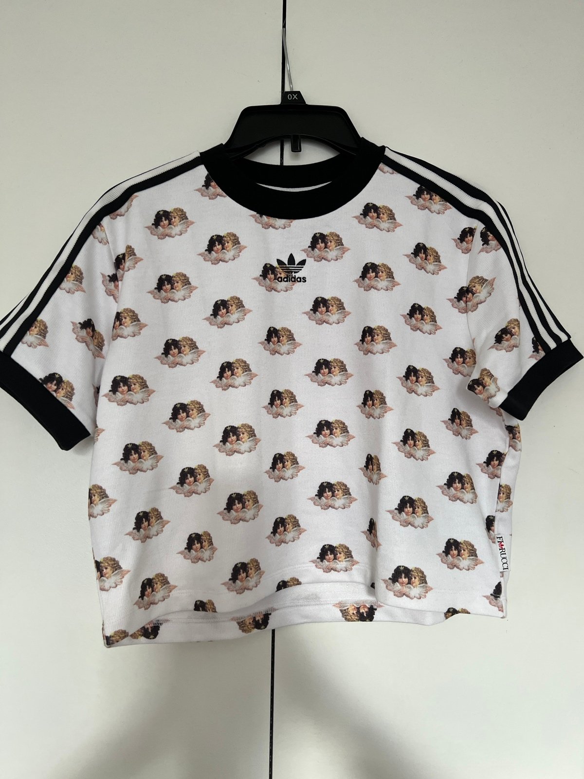 Fiorucci X Adidas Mini Angel crop top