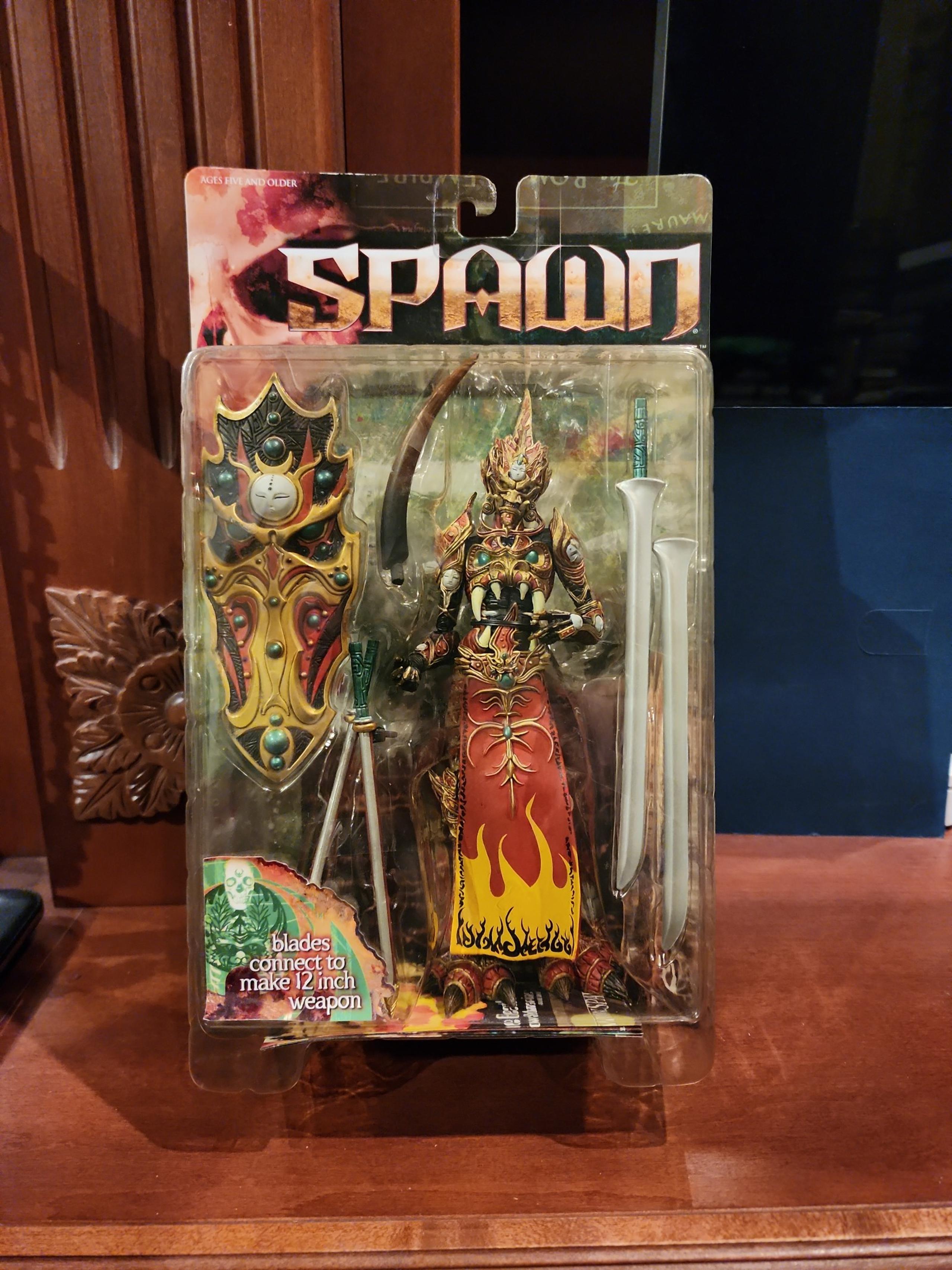 1999 Spawn The Dark ages Mandarin Spawn McFarlane Toys action figure
