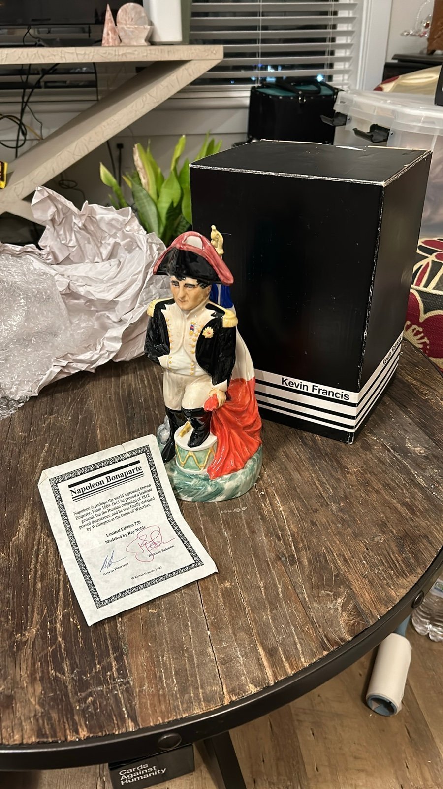 Kevin Francis Napoleon Bonaparte Toby Jug