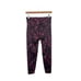 NWOT Spanx Booty Boost® Active Printed 7/8 Legging Wine/Orange Tie Dye L