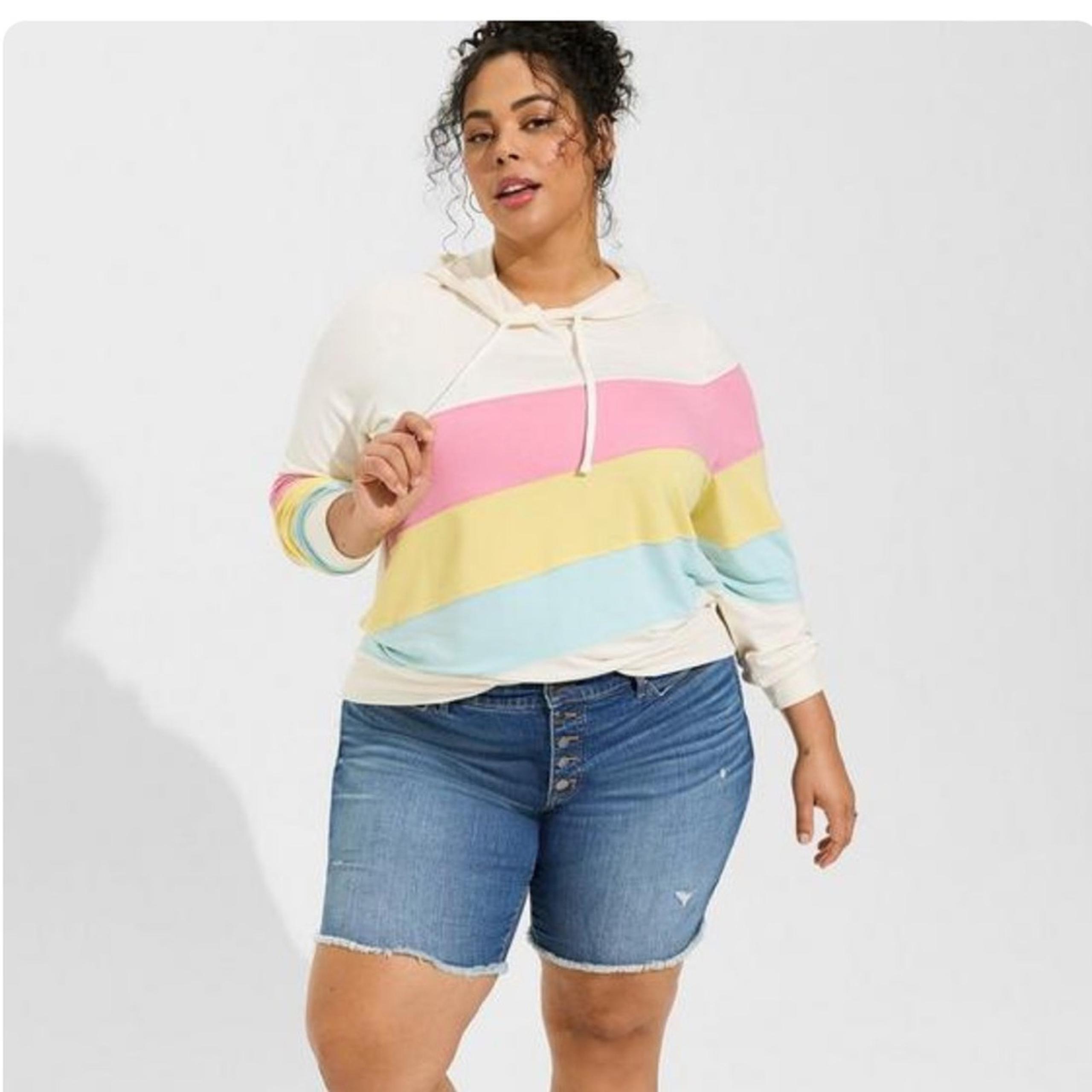 Torric Lightweight French Terry Colorblock Pullover Hoodie 2