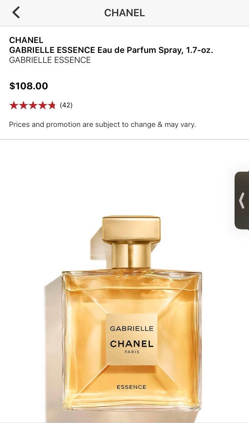 Chanel Gabrielle Essence Perfume