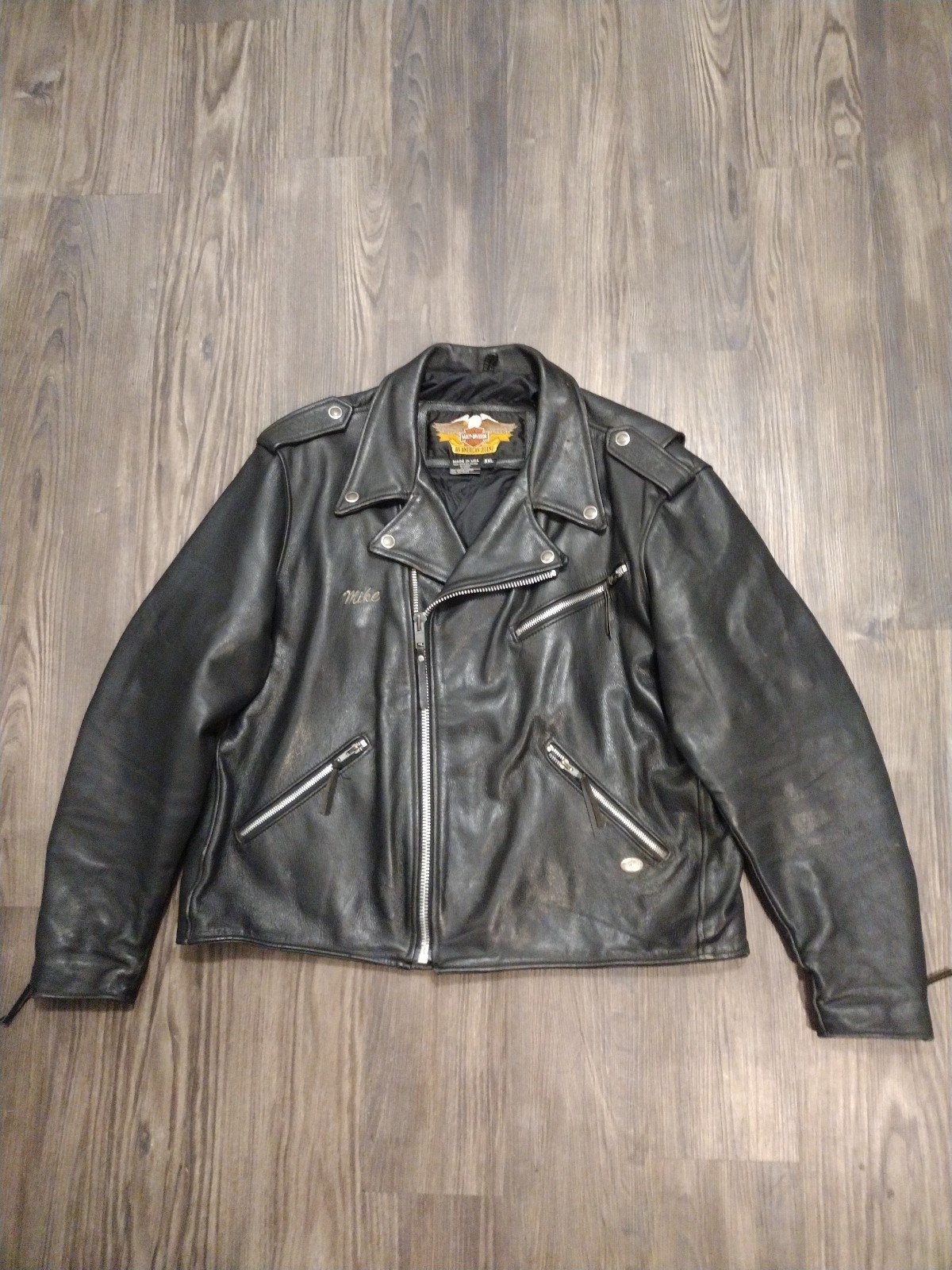 Vintage Harley Davidson leather jacket