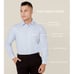 150 ALYNN Mens Evan Slim Fit Purple Dress Shirt Button Up Sz L