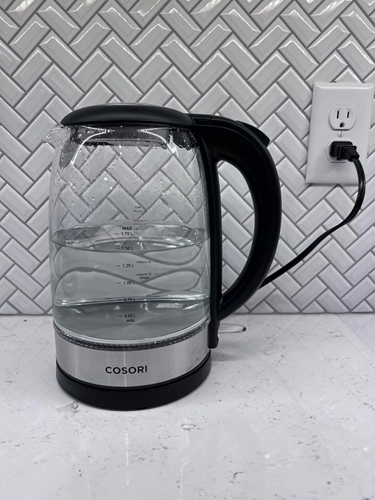 Tea Kettle Pot, 1.7L/1500W, Stainless Steel Inner Lid & Filter, Hot Water Kettle