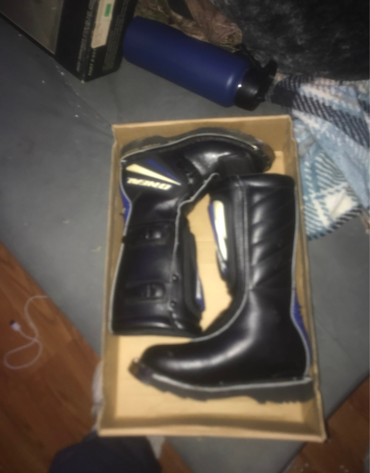 Brand new pair of motor cross boots for