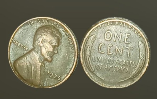 1936 Lincoln penny
