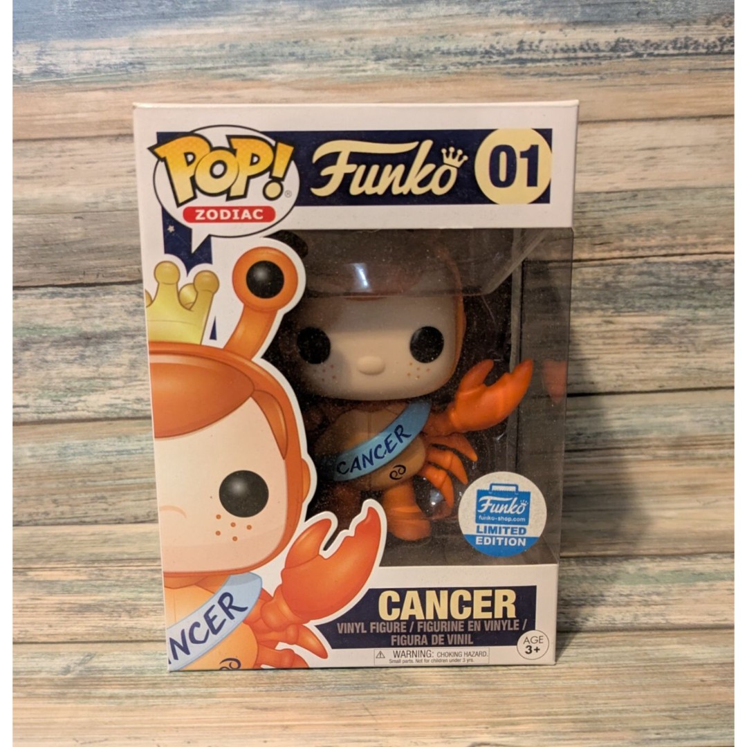 Funko Pop Zodiac Cancer 01 Limited Edition Astrology Horoscope Freddy 2017