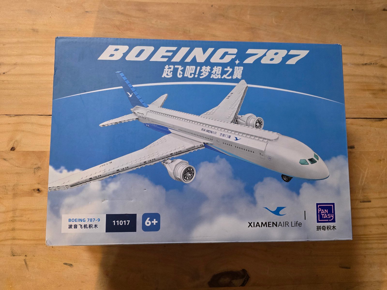 Pantsy Boeing 787 model Plane