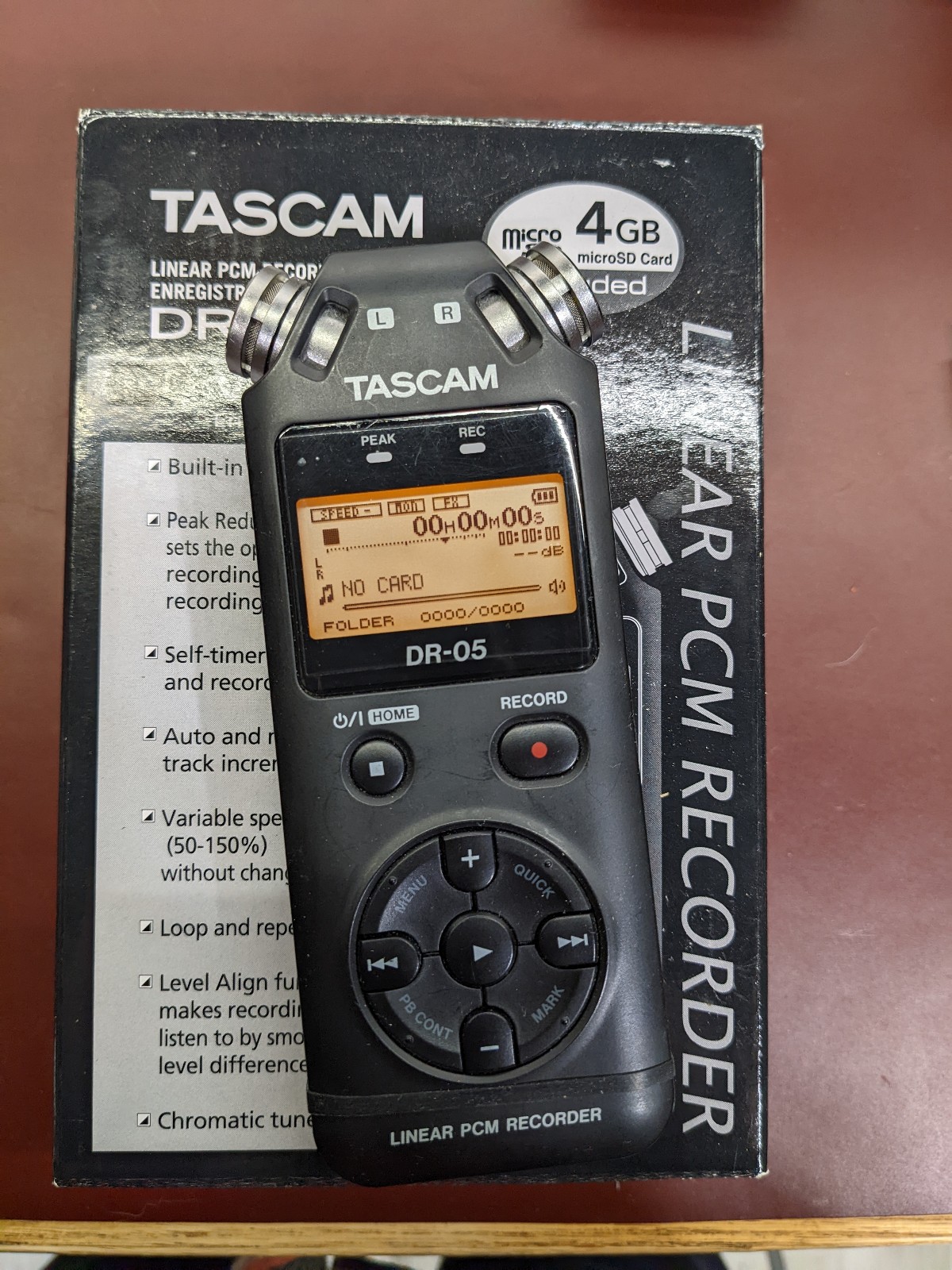 Tascam DR05 2-Track Digital Field Recorder