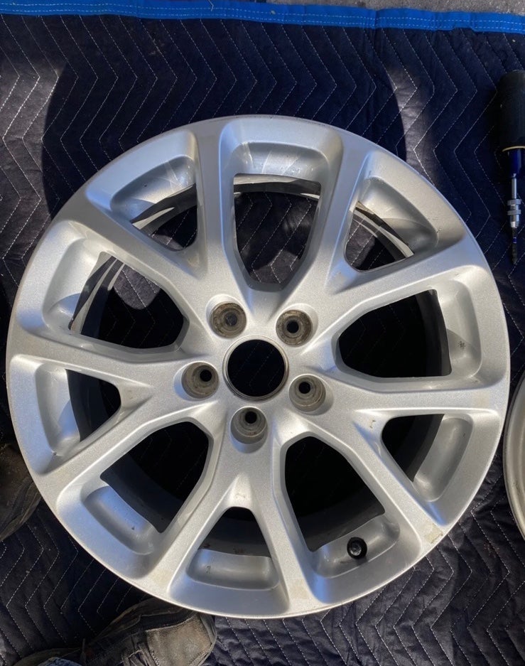(1) 17 INCH WHEEL/RIM JEEP GRAND CHEROKEE 2014-2016 OEM GREY MACHINED