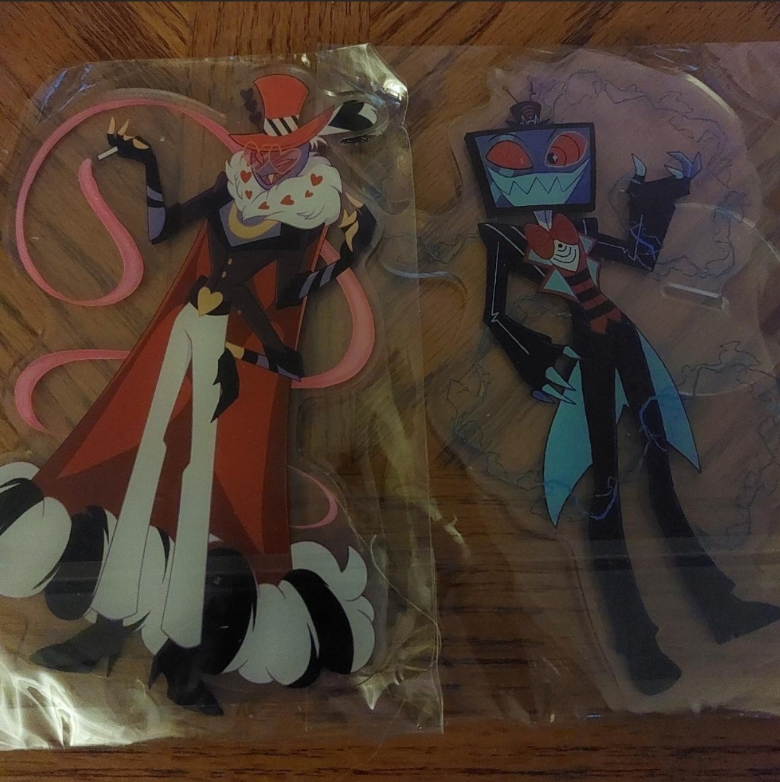 VoxVal Acrylic Stands on hold