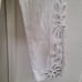 Why White Denim Suit Wo's Sz 8 Rhinestone Embroidered Laced Diamond Pearl Accent
