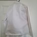 Why White Denim Suit Wo's Sz 8 Rhinestone Embroidered Laced Diamond Pearl Accent