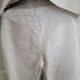 Why White Denim Suit Wo's Sz 8 Rhinestone Embroidered Laced Diamond Pearl Accent