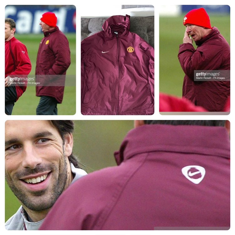 Nike Manchester United 2005 Total90 Clima-Fit Training Windbreaker Jacket M